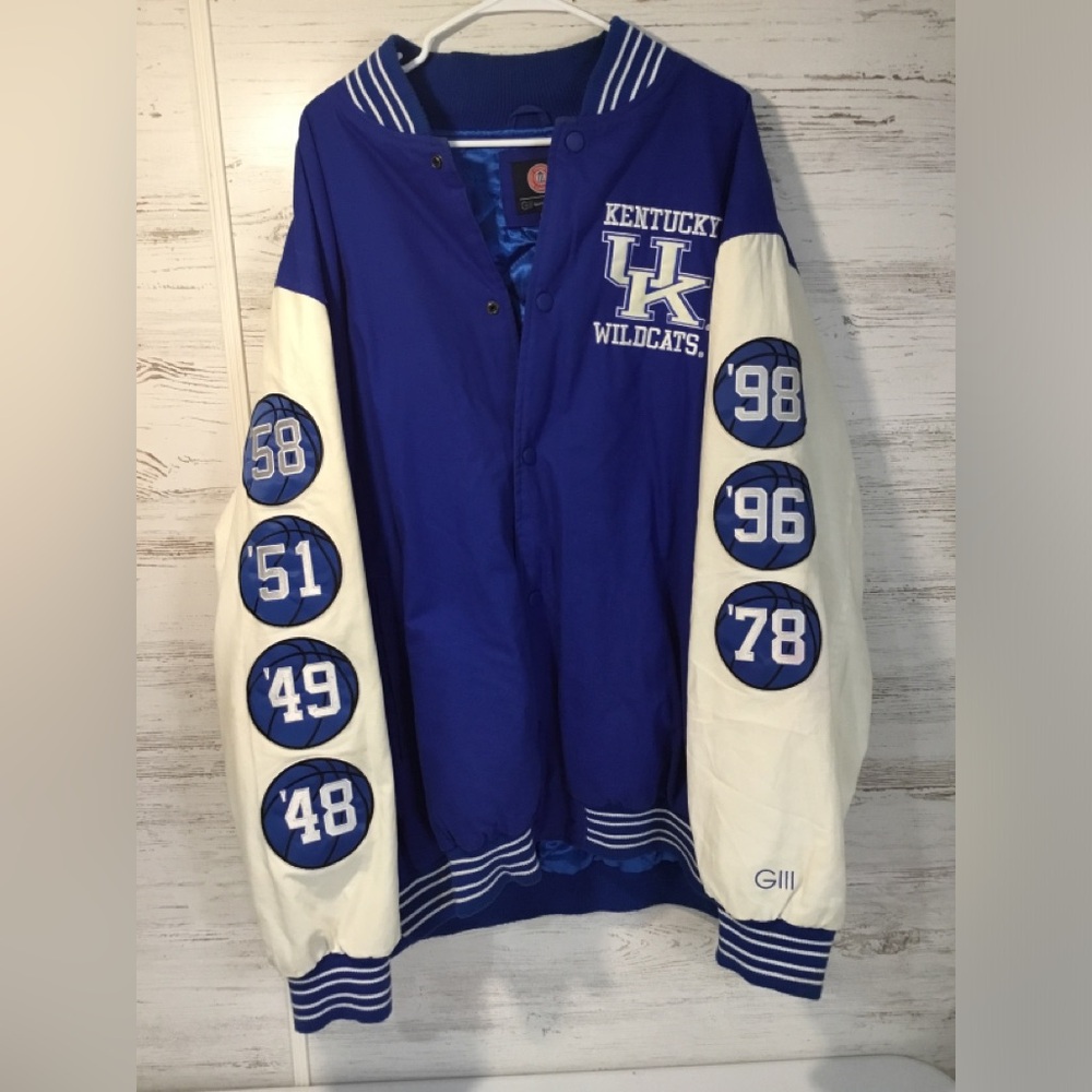 Vintage GILL University Of Kentucky National Champion Varsity Jacket 4XL